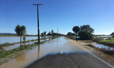 Road flooding