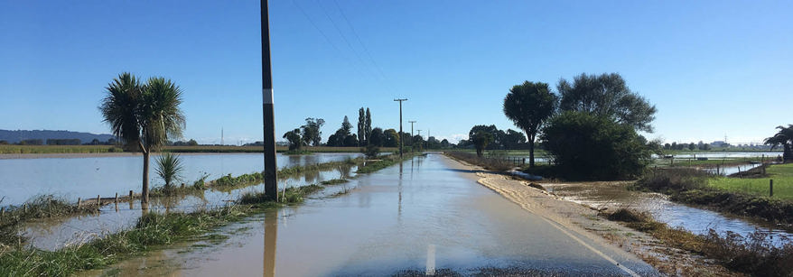 Road flooding