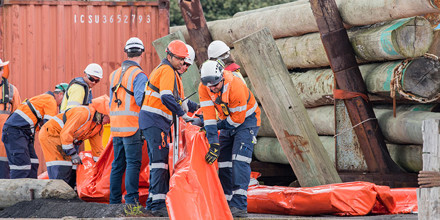 Oil spill exercise Tauranga