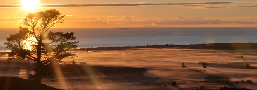 papamoa hills sunrise