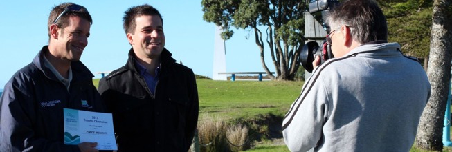 BOPRC getting interviewed