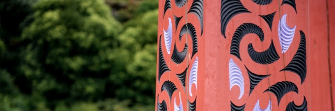 Maori carvings