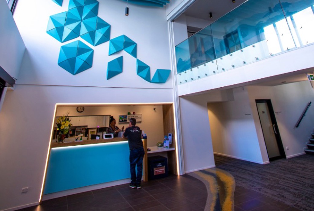 Cafetaria at the Bay of Plenty Regional Council.