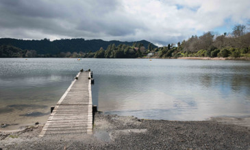 Lake Okareka jetty