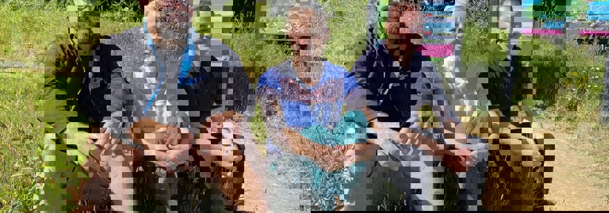 Braden Rowson, Karen Smillie and James Denyer