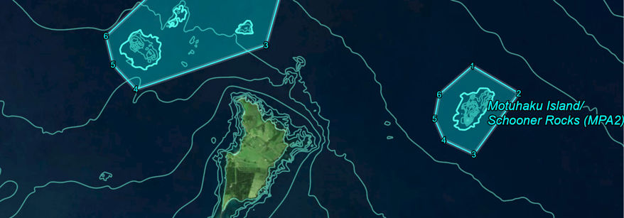motiti protection area map