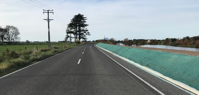 Upgrade of the Greig Road stopbank completed