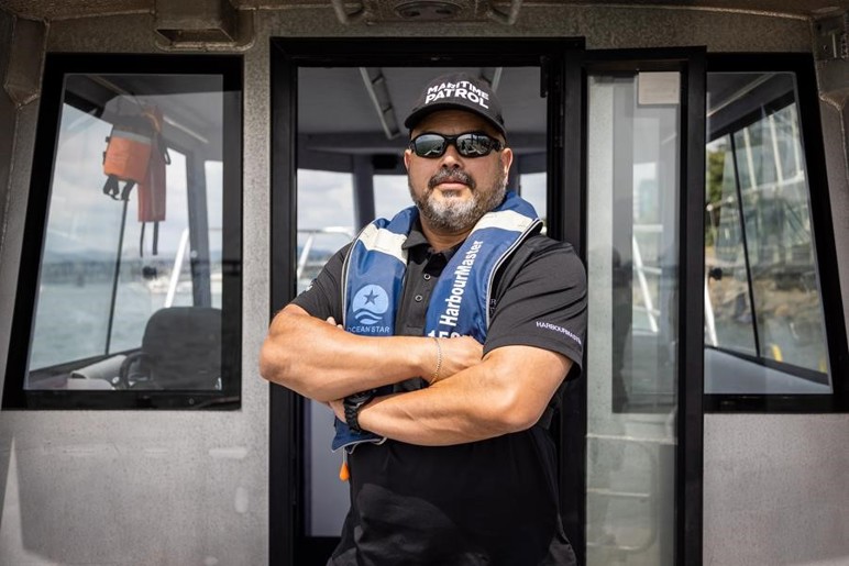 Bay of Plenty Regional Council Harbourmaster Jon Jon Peters