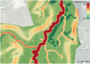 sediment map