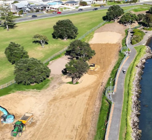 Mataatua Reserve stopbank