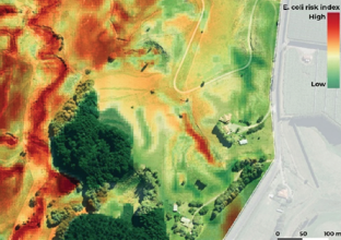 Biophysical Risk Map – E. coli