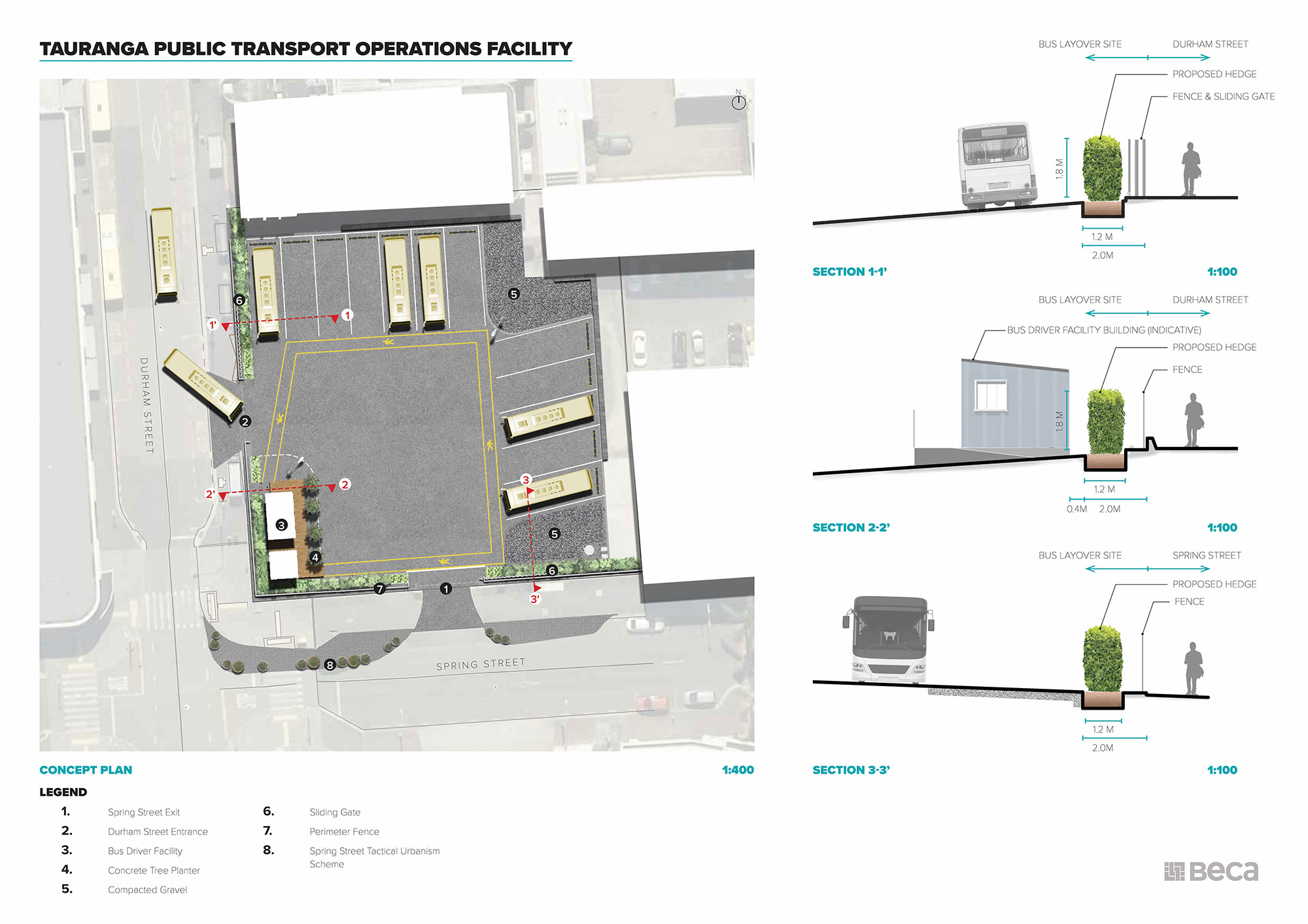 public transport operations facility