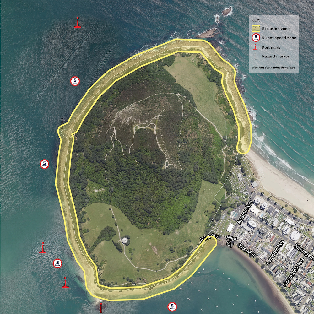 Details of Mauao exclusion zone