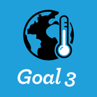 globe with a temperature gague illustration