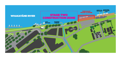 Project Future Proof, Stage 2 - wharf closure map