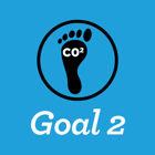 CO2 footprint illustration