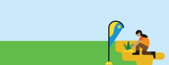 planting illustration