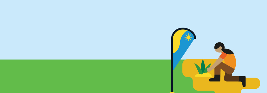 planting illustration