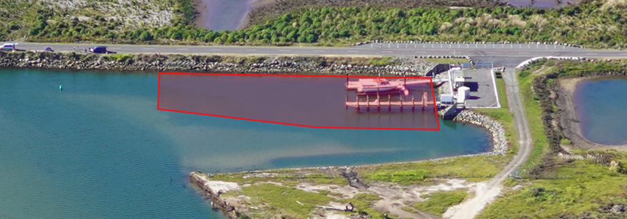 Ford Road mooring basin