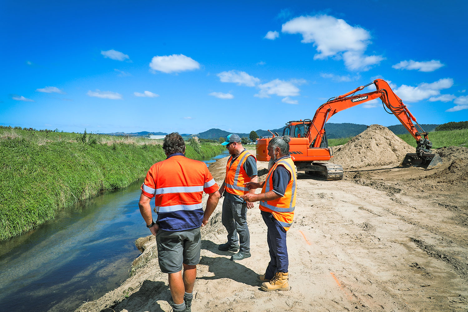 rivers and drainage work